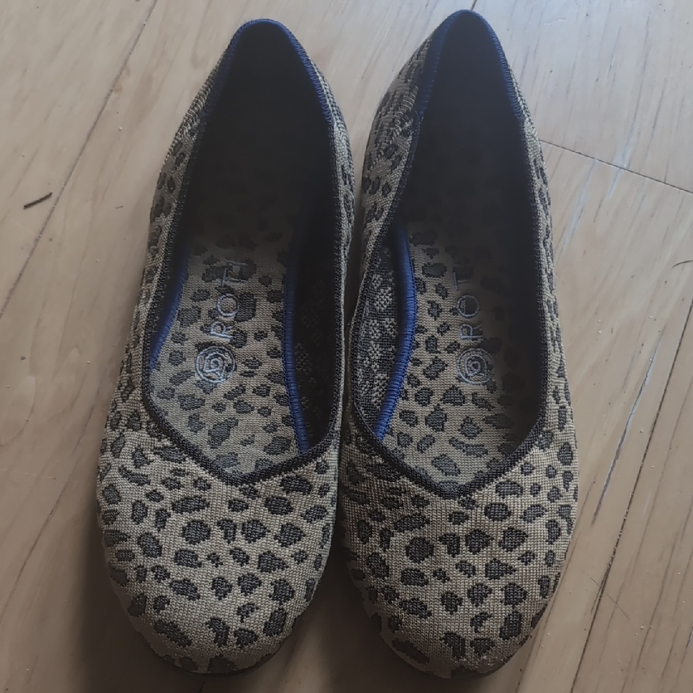 Rothy's Leopard Print Flats